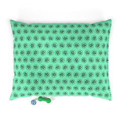 Happy Critters Corner Pet Bed — Cozy Printed Cushion for Dogs & Cats