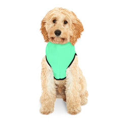 Pet Hoodie — Mint 'Happy Critters Corner' Paw Print Dog & Cat Hoodie