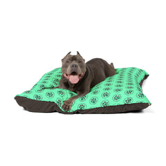 Happy Critters Corner Pet Bed — Cozy Printed Cushion for Dogs & Cats