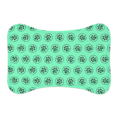 Happy Critters Corner Pet Feeding Mat — Non-Slip Waterproof Placemat for Dogs & Cats