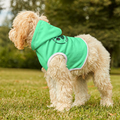 Pet Hoodie — Mint 'Happy Critters Corner' Paw Print Dog & Cat Hoodie