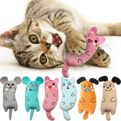 Cat Pet Plush Embroidered Catnip Toys