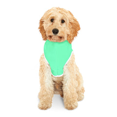 Pet Hoodie — Mint 'Happy Critters Corner' Paw Print Dog & Cat Hoodie