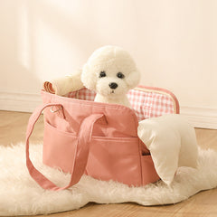 Cute Handbag Breathable Pet Carrier – Portable Dog & Cat Tote