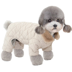 Winter Pet Cotton Coat – Dog Clothes for Small Dogs