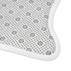 Happy Critters Corner Pet Feeding Mat — Non-Slip Waterproof Placemat for Dogs & Cats