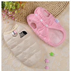 Winter Cotton Dog Vest Jacket – Warm Pet Clothing