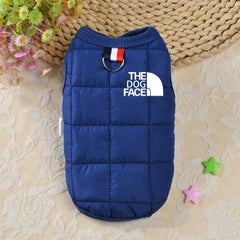 Winter Cotton Dog Vest Jacket – Warm Pet Clothing