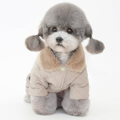 Winter Pet Cotton Coat – Dog Clothes for Small Dogs
