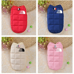 Winter Cotton Dog Vest Jacket – Warm Pet Clothing