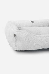 Chester & Lee | Furry Sleeper Dog Bed Gray