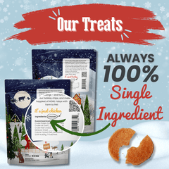 Holiday Chips Dog Treats - Chicken & Turkey 12oz