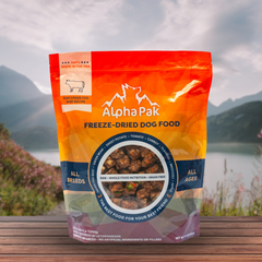 Premium Beef Freeze-Dried Raw Dog Food