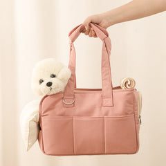 Cute Handbag Breathable Pet Carrier – Portable Dog & Cat Tote