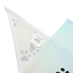 Paw Print Pet Bandana - Stylish Accessory for Dogs & Cats