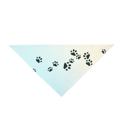 Paw Print Pet Bandana - Stylish Accessory for Dogs & Cats