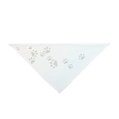 Paw Print Pet Bandana - Stylish Accessory for Dogs & Cats