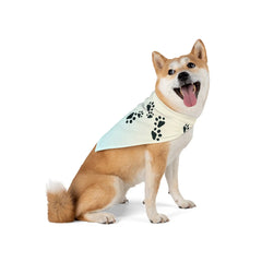 Paw Print Pet Bandana - Stylish Accessory for Dogs & Cats