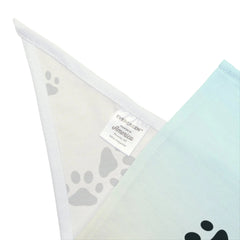 Paw Print Pet Bandana - Stylish Accessory for Dogs & Cats