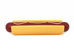 Hot Dog Nylon Dog Toy for Aggressive Chewers | USA Made | SodaPup